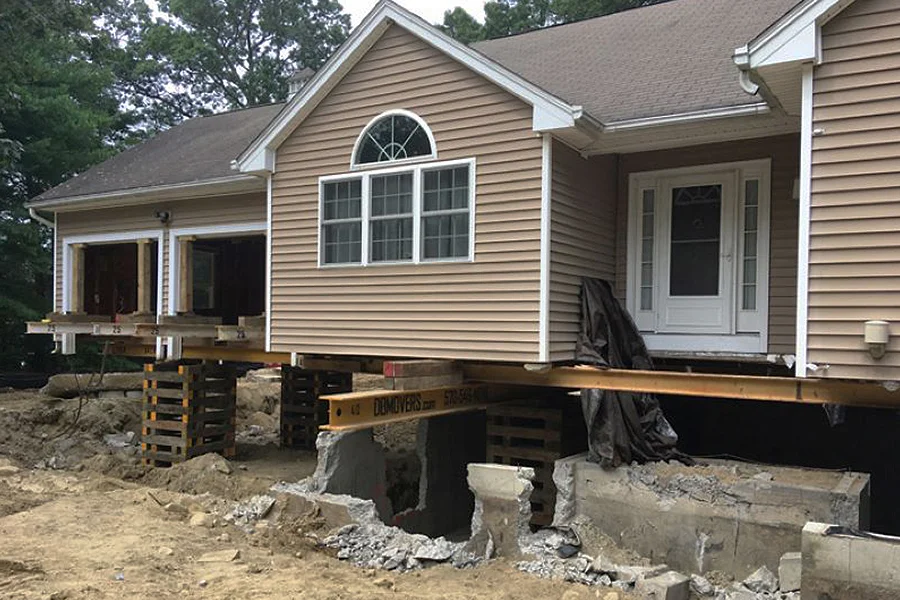 House Raising Or Lifting